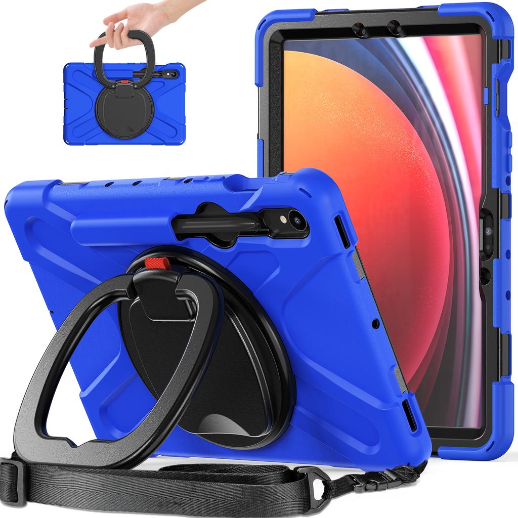 Case Universal For Galaxy S10 Lite S9 FE S8 S7 SM-X400 X406 X520 X526 X510 516 X710 716 X700 X706 T870 T875 Rotating Stand Cover