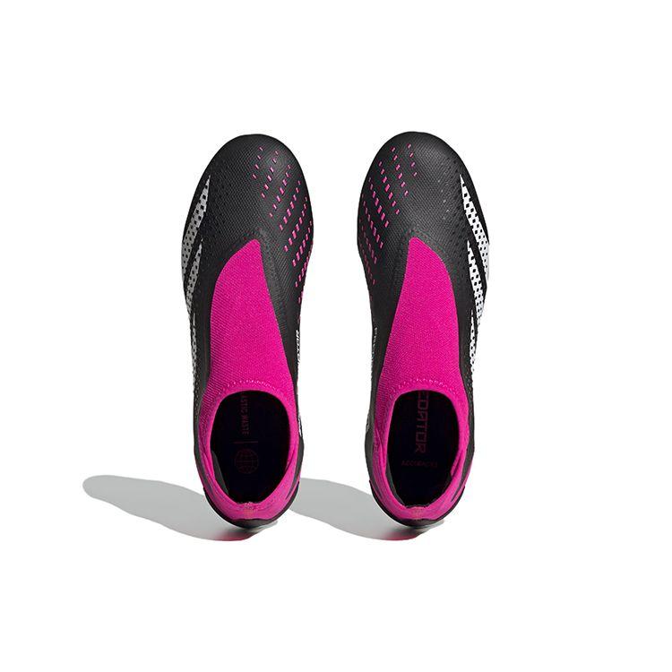 Adidas Predator Accuracy.3 Laceless FG Own Your Football Pack Unisex Sneakers Black Core-Black Cloud-White GW4597