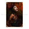 Techno Geisha Metal Plaque Decoration Decoration Customize Sign Living Room Tin Sign Poster