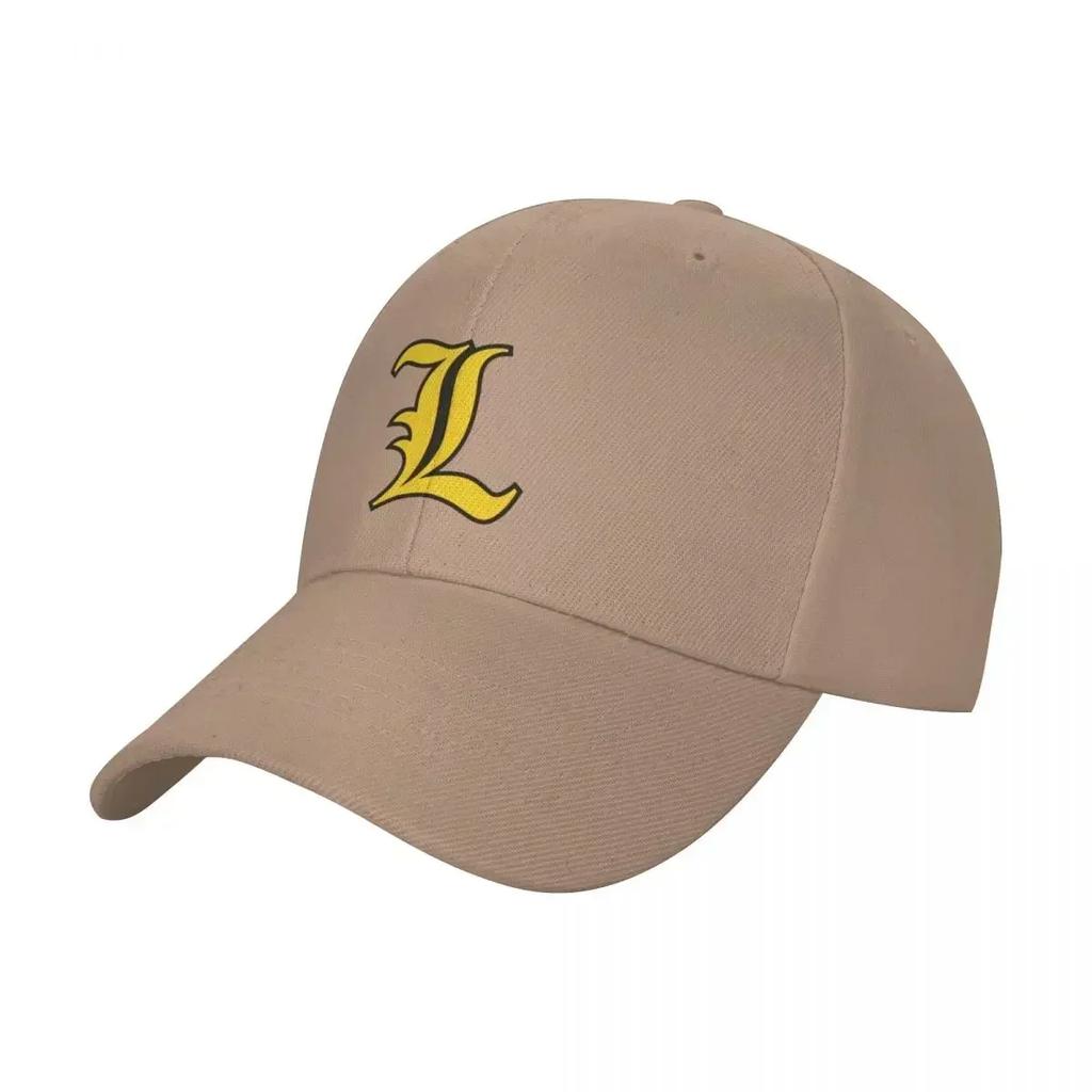 Lucifer L Logo Gold Baseball Cap Foam Party Hat Luxury Man Hat Black For Women Mens