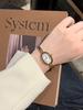 AIMANA Women's Oval Quartz Bracelet Watch: Small Dial, Roman Numerals, Light Luxury Style.