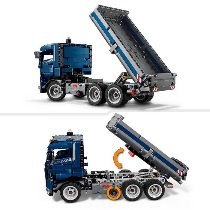 LEGO Technic 42203 Camion benne - Jeu de construction pour garçon dès 9 ans - Idée cadeau
