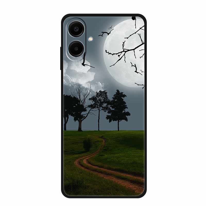 

For Samsung A06 5G Case Original Soft Silicone TPU Phone Cases Back Cover on Samsung Galaxy A06 5G Fashion Planet Scenery Coque Samsung A06 5G
