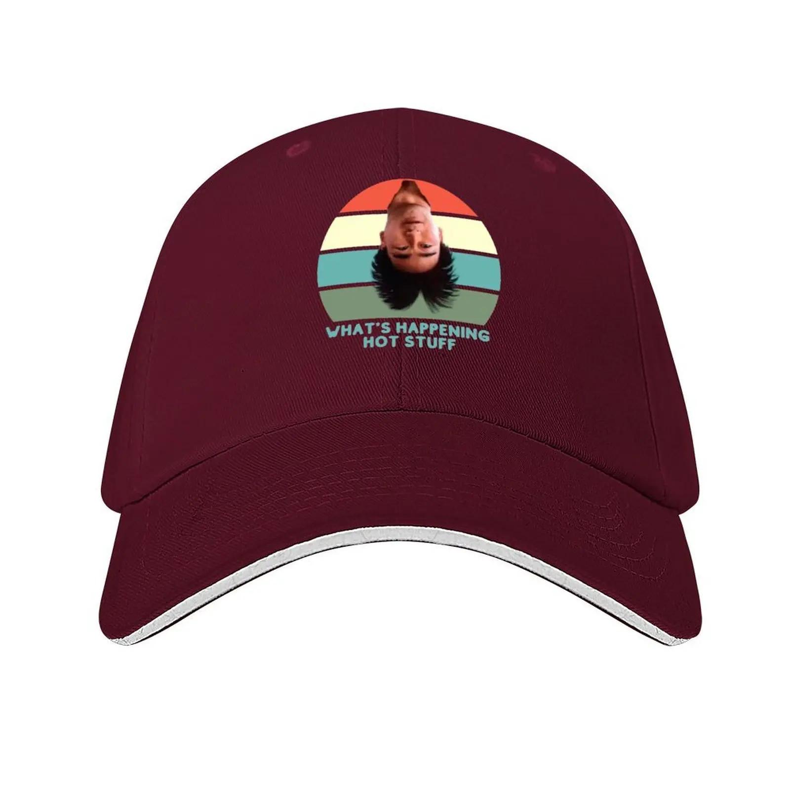 Whats Happening Hot Stuff Baseball Cap Luxury Brand Beach Outing Sunhat Dropshipping Boy Child Womens