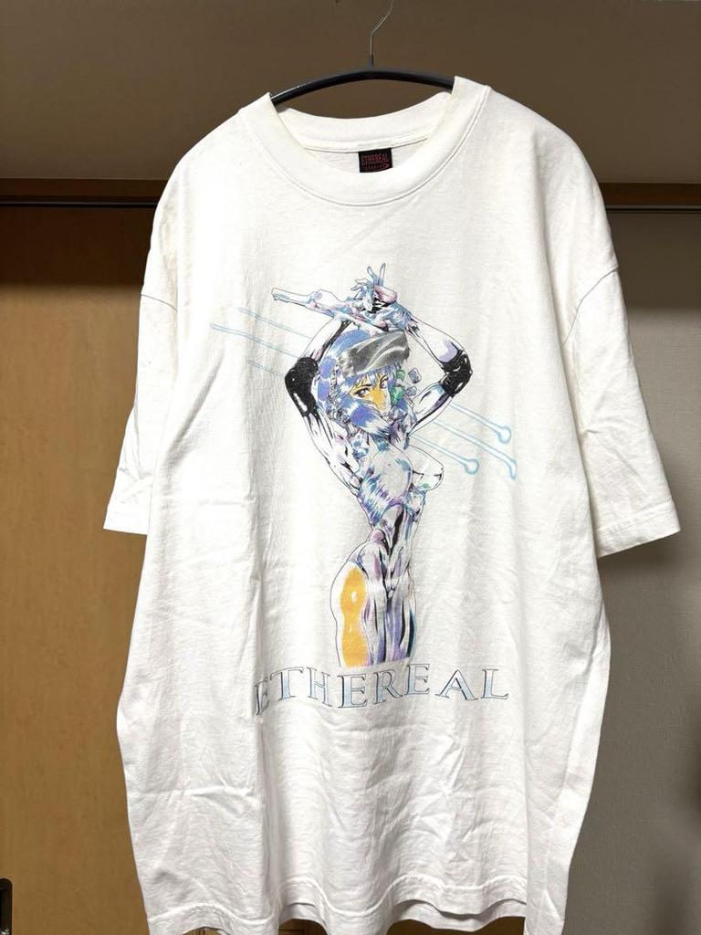 [USED] ETHEREAL STUDIOS Ghost in the Shell Anime T-shirt Motoko