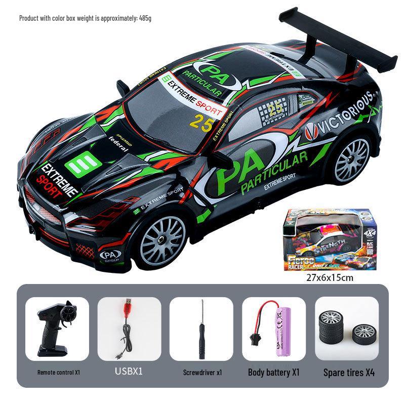 High-Speed Wireless Remote Control Drifting Car - Electric Racing Toy for Kids