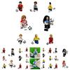Xp013-020 Cross-border World Cup Compatible Lego Soccer Boy Building Blocks Abs Plastic Material