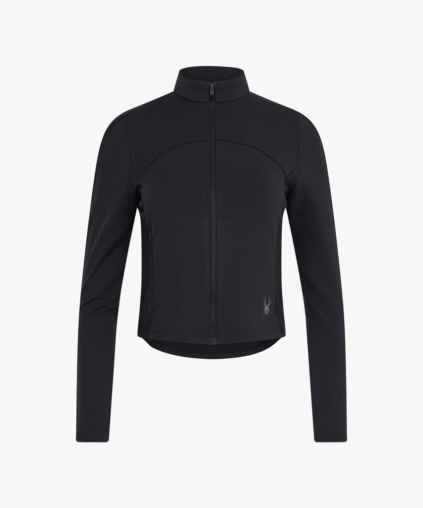 SPYDER Women'S Lip Mix Slim Zip-Up Splpcnft251Wblk