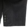 LANVIN Striped Pattern tailored jacket gray Men's Used