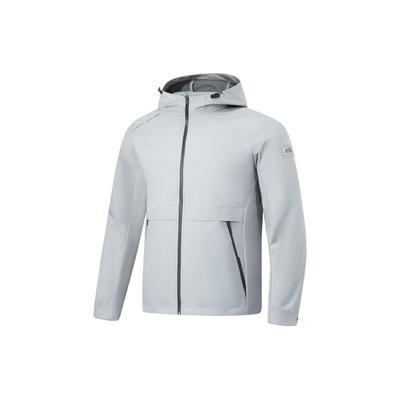 Fitness-Serie Kapuzen-Drei-in-Eins Sporttraining Daunenjacke Herrenjacken Ultimate-Grau AYMT311-1