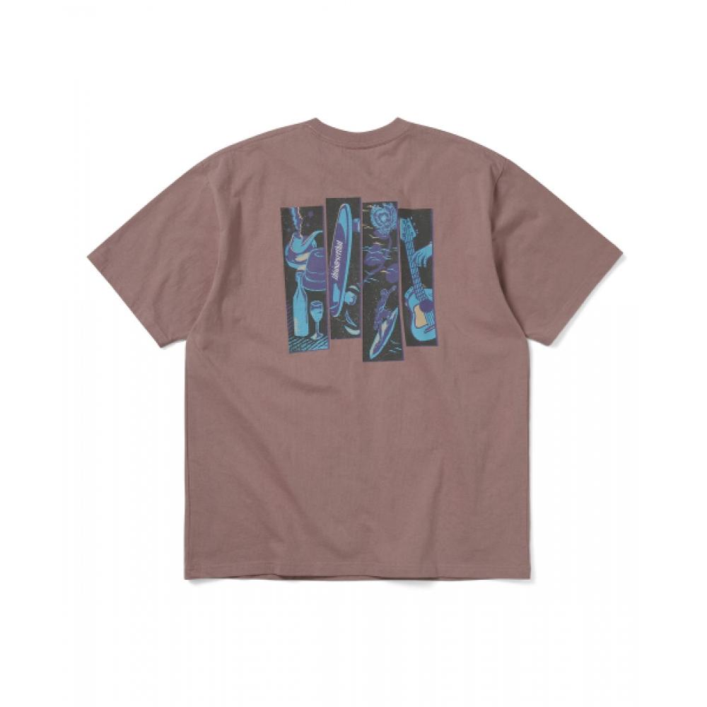 Thisisneverthat 4 Panels Tee Dusty Pink S