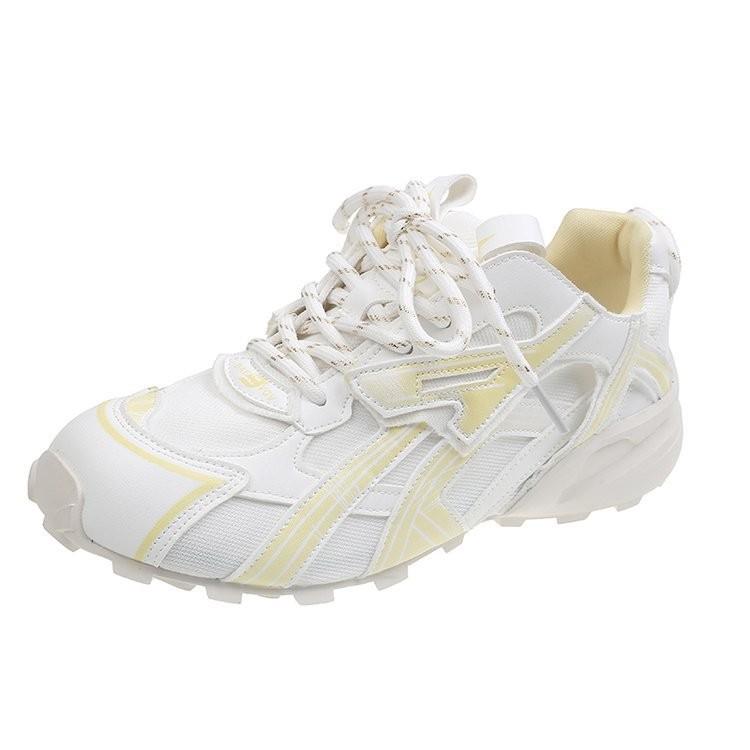 European station women's shoes 2025 summer European goods mesh breathable lace-up non-slip flat bottom showing feet small casual shoes single shoes wo