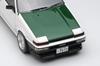 Make up EIDOLON 143 Toyota Sprinter Trueno (AE86) (3 Door) Tk-Street Ver. White (Green Carbon Hood) Finished Model EM718