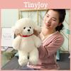 Adorable Teddy Dog Plush Toy Cute Sitting Puppy Doll For Girls Soft And Cuddly