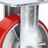Hesdige Heavy-Duty Industrial PU Casters