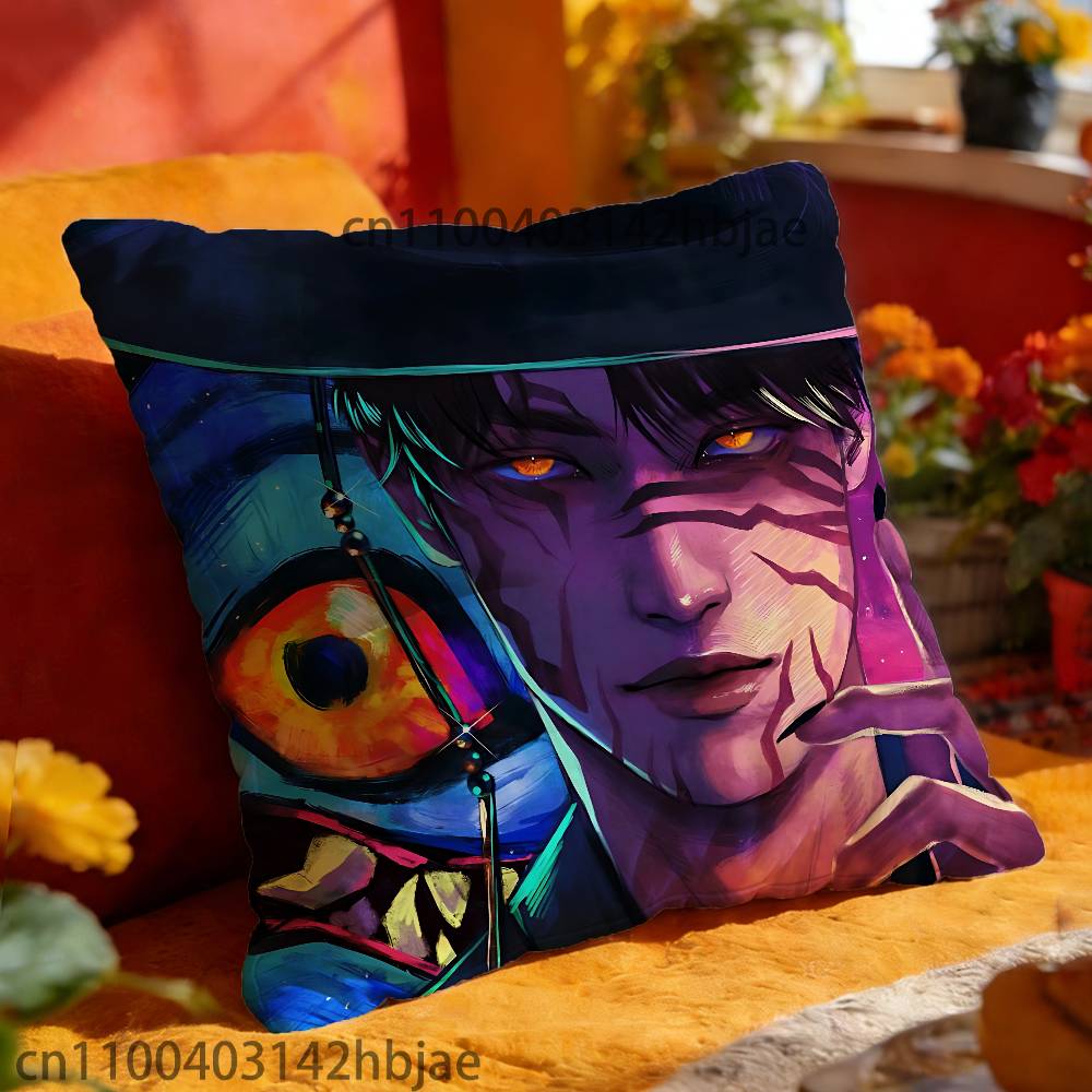 S-Saja Poszewki na poduszki dla chłopców Sypialnia Salon Sofa Wystrój domu Poliestrowa poszewka na poduszkę z zamkiem błyskawicznym