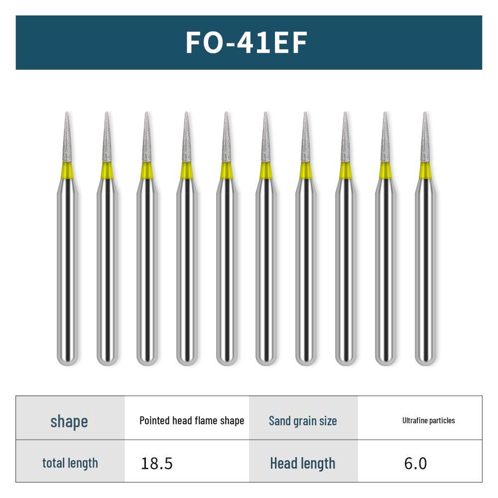 High-Speed Diamond Dental Burs for Polishing, Grinding, and Oral Care