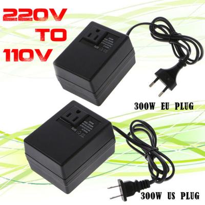 300W Cestovní AC 220V na 110V Snížící napěťový měnič Napájecí transformátor