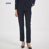 Damen Business Casual Hose mit hohem Bund und geradem Bein
