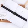 Contemporary Black Pu Decorative Belt With Stylish Details For Both Men Women And
