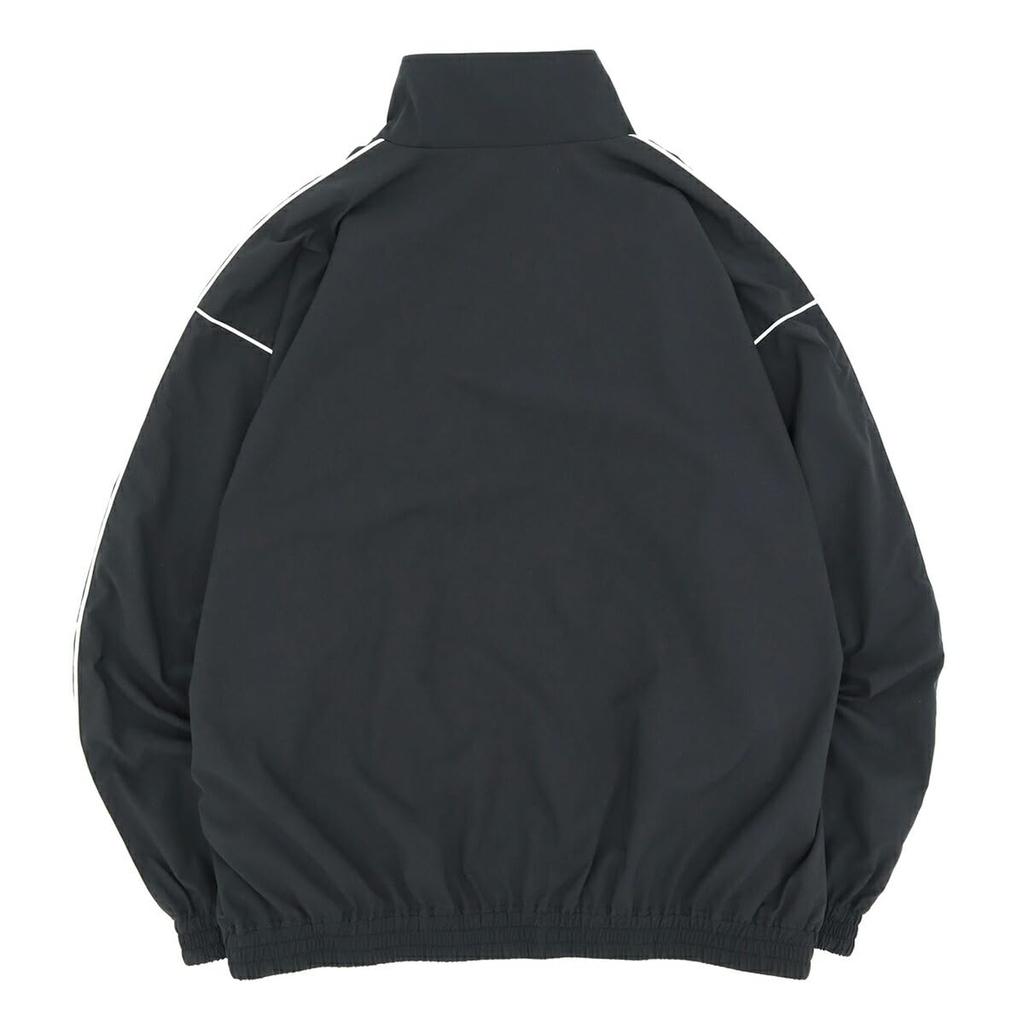 New Era Oversized Piping Track Jacket Size Box ONSPOTZ and Stylish Travel Season (14116994 NER34A0333) Black, L, Logo, Exclusive, Men's Women's