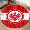 Eintracht Frankfurt Round Area Rug,Carpet Rug for Living Room Bedroom Sofa Playroom Decor,Non-slip Floor Mat