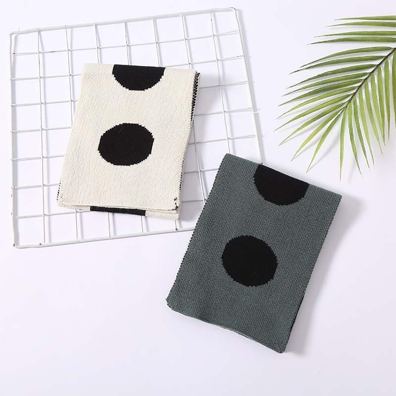 Autumn New Fashion Knitted Scarf Versatile Scarf Dual-purpose
