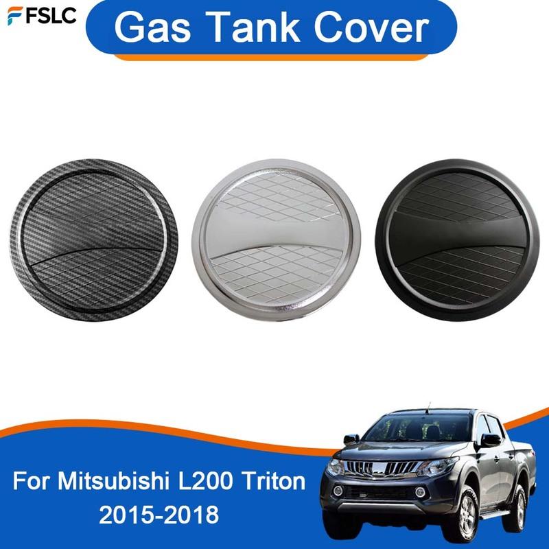 Car Decoration Gas Tank Cover For Mitsubishi L200 Triton 2015-2018 Double Cabin Pickup Car Styling Stickers Upgrade