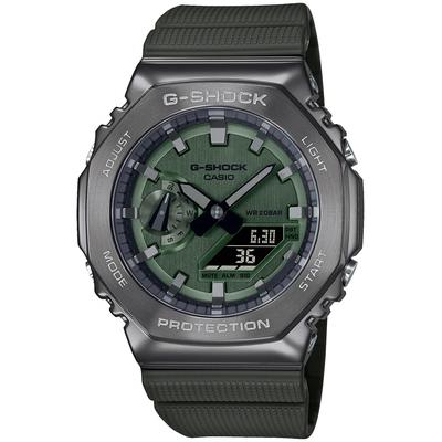 [Casio] kovové kryté hodinky GM-2100B-3AJF pánské zelené