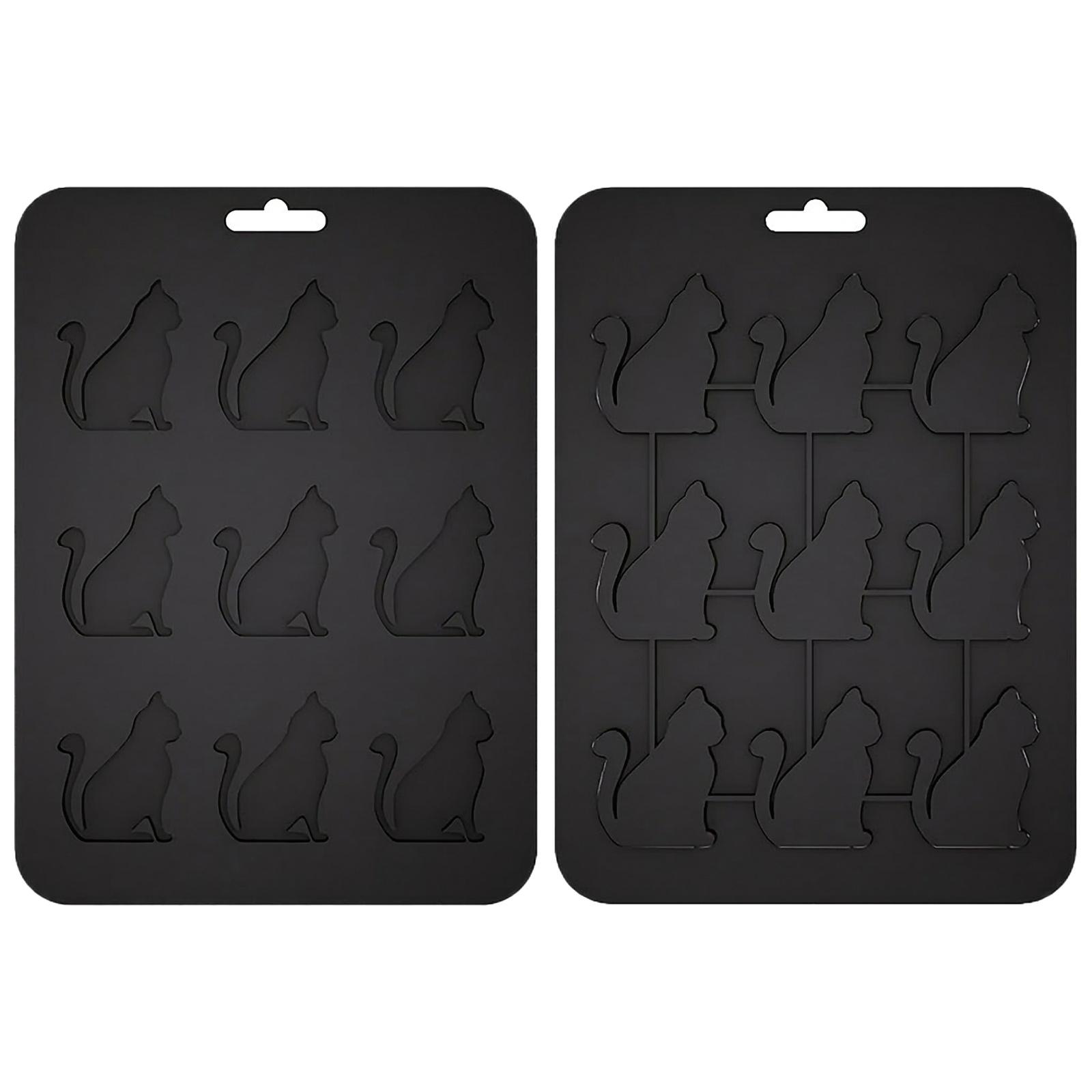 

Форма для льда с животными - Морские животные Черепаха, Дельфины, Пингвины, Силиконовая форма для выпечки маффинов, кексов, Шоколада, Конфет, Мыла One Size чёрный