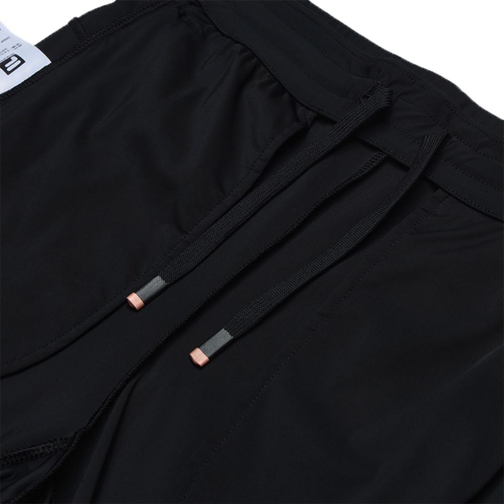 New FILA Fitness Knitted Sweatpants Women's Pitch Black A61W521603FBK