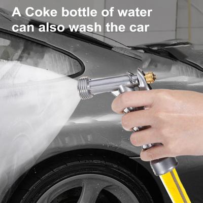 Adjustable Spray Water Flow Leak Resistant High-Pressure Pistol Grip Water Nozzle Sprayer Garden Supplies