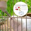 Automatic Small Animal Water Dispenser Set With Spring Mounted Nipples Feeders And Easy Installation Tool Watering Kits