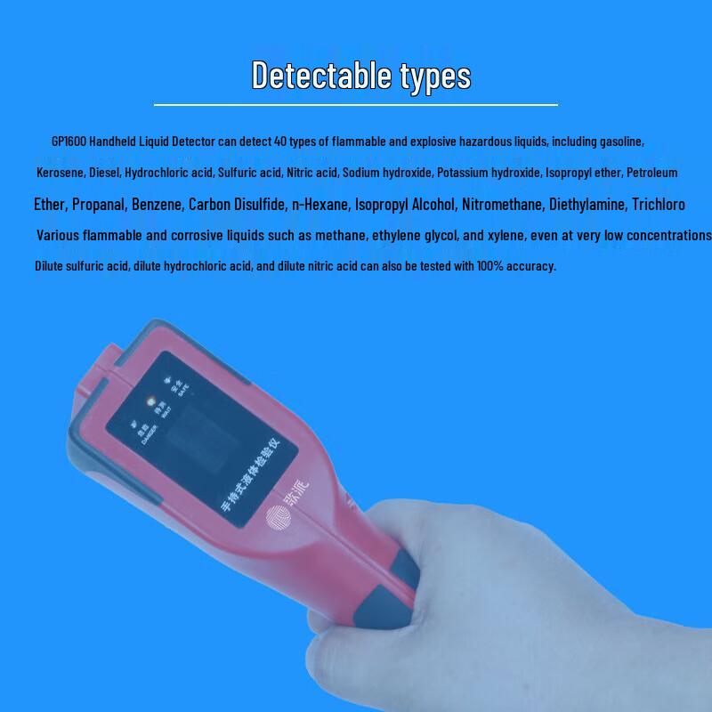 Gepai GP-1600 Handheld Liquid Explosive Detector CN plug (adapter included)