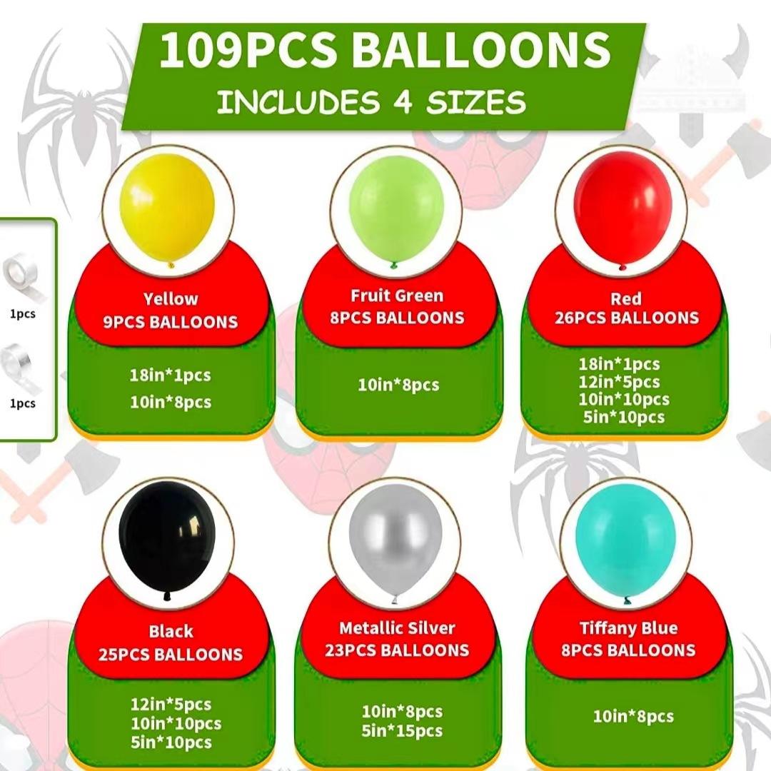 

Balloon Chain Set Pink And Blue Multicolor Balloon Birthday Party Holiday Party Decoration Balloon Venue Arrangement Set as shown