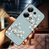 For Xiaomi Redmi Note 13 13pro 5G Case 3D Relief Flower Emboss Soft Silicone Cover For Redmi Note 13 pro Plus Owl interest Cases