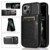 Apple iPhone 17 Pro Max Crazy Horse Leather Flip Case