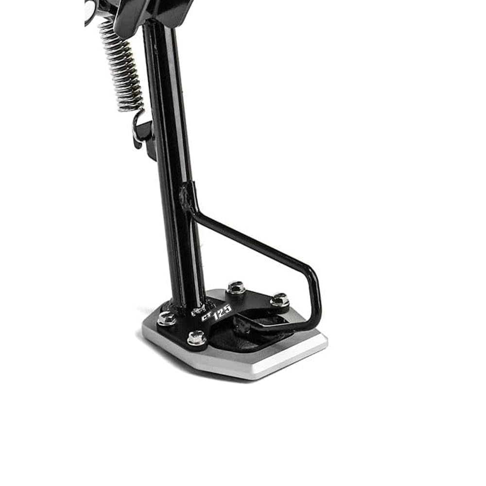 For Honda CT125 Hunter Cub) JA65) 2023-2024 Trail 125) JA65) 2023-2024 Motorcycle Kickstand Motorcycle Side Bracket Motorcycle Side Bracket Pad