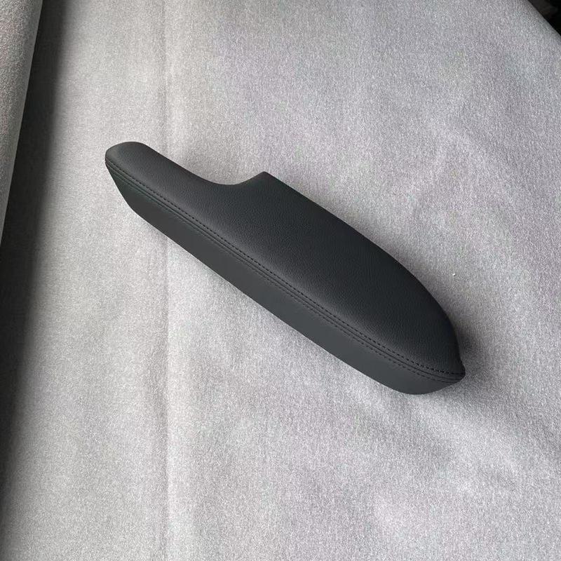 Spirior 09-14 Czarna Skórzana Panel Dekoracyjny Podłokietnika Drzwi