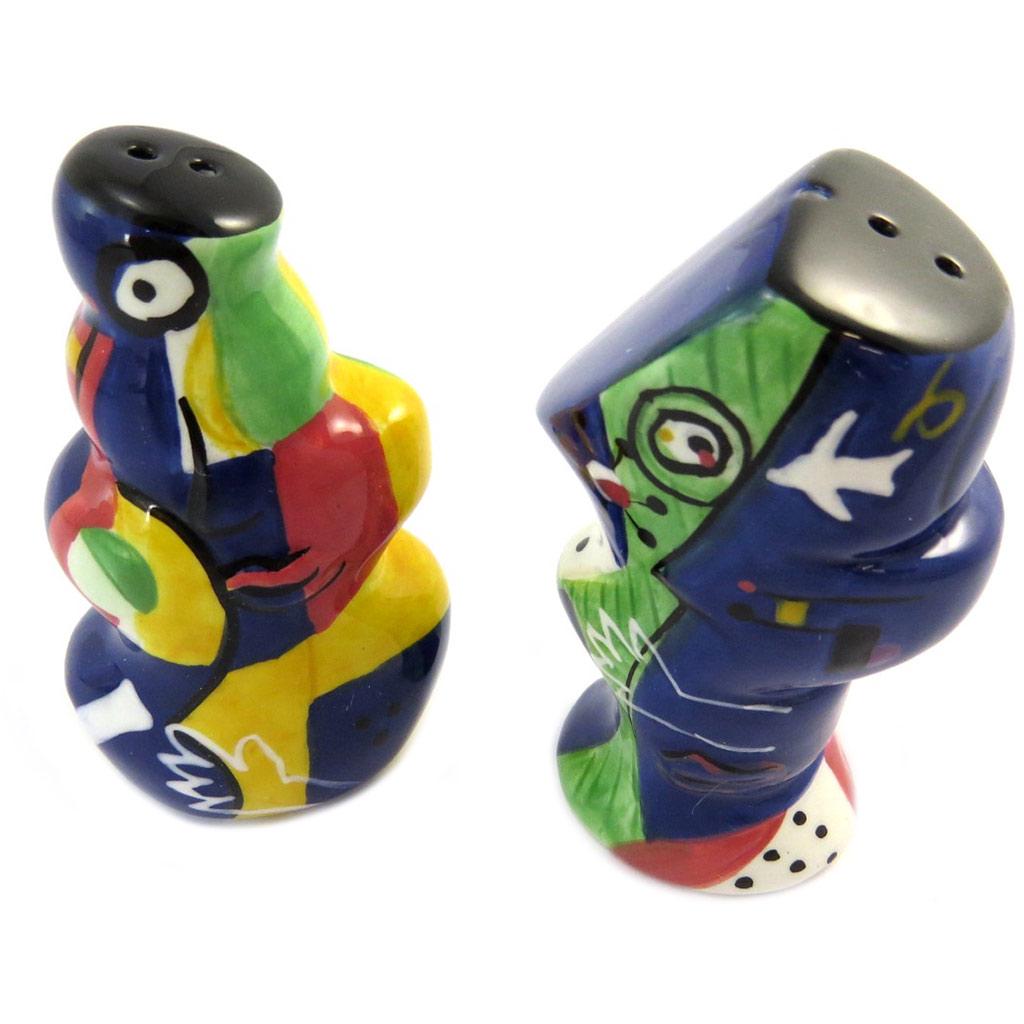 Les Trésors De Lily [P2831] - Set poivre et sel 'Graphio' multicolore