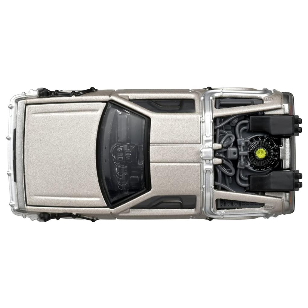 Takara Tomy Premium Unlimited 07 Back to the Future Miniature Car Toy for ages 6 and Meets Toy Safety ST Mark "Tomica (Time Machine)" up, Boxed,