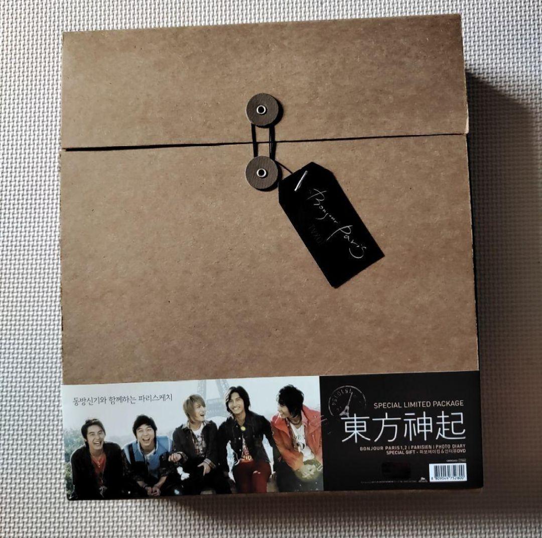 

[USED] TVXQ Bonjour Paris Photobook Rare