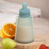 Refillable Milk Storage Bag Reusable Baby Food Container Silicone Baby Food Pouch  Breast Milk