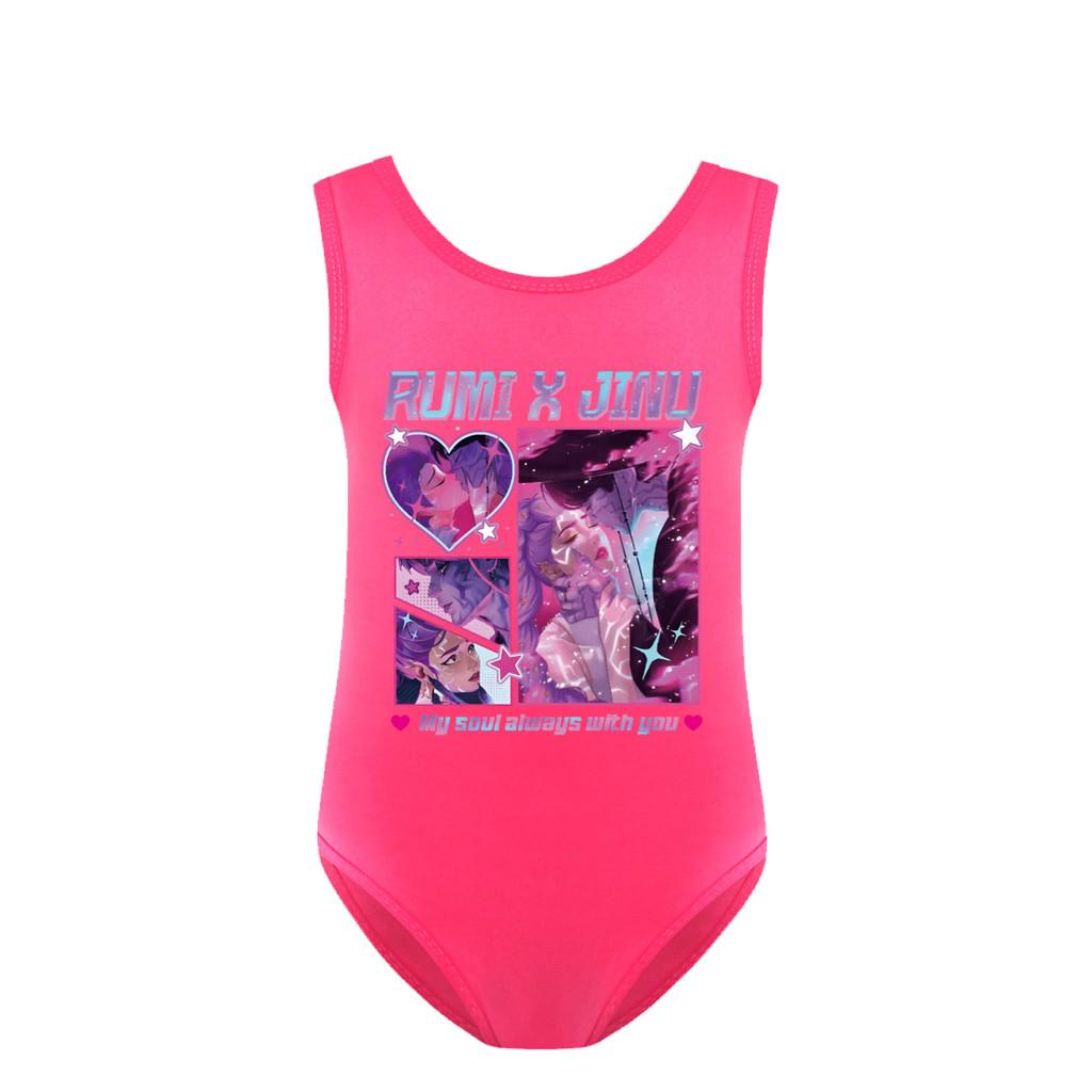 

4974 Детский купальник для девочек с принтом Руми Мира Зои Цельный купальник для плавания Купальный костюм 160cm