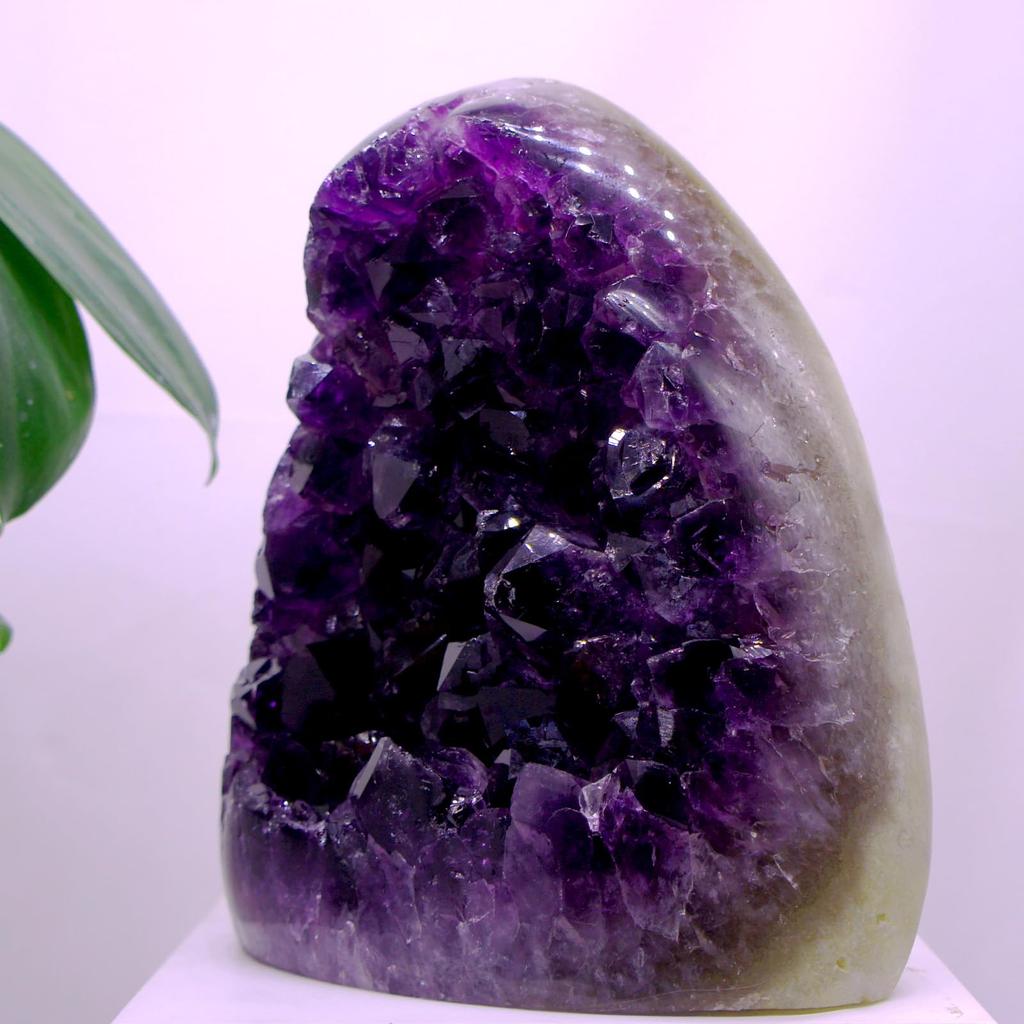 Amethyst Natural Carefully Approximately [TANAKA YA] Cluster, 1003g, Quartz, Selected, High-Quality, 1209863mm, 1003g, ...