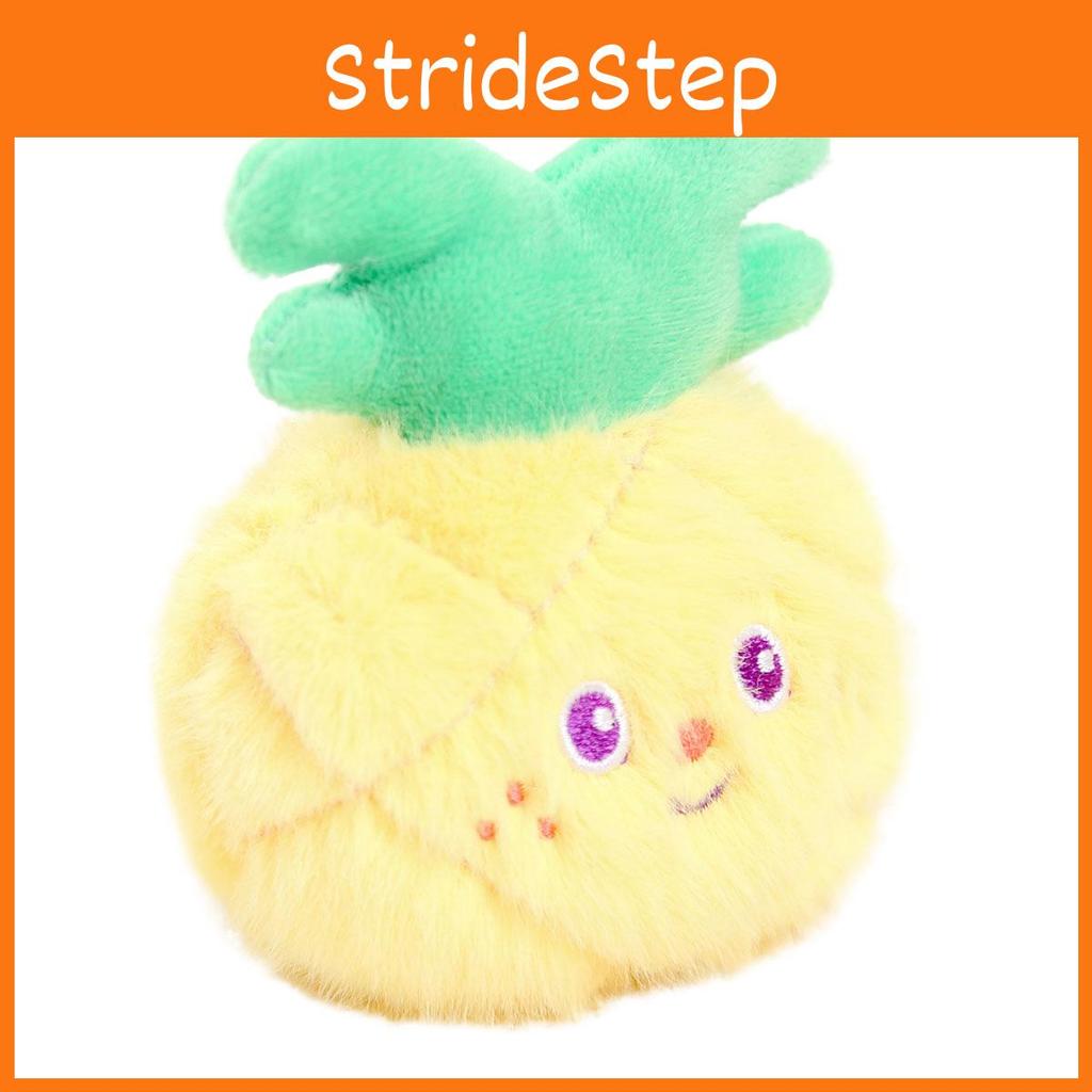 Watermelon Apple Eggplant Garlic Carrot Plush Keychain For Girls Accessory Bag