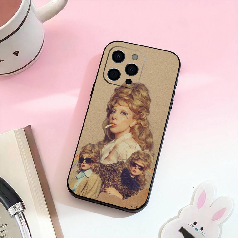 L-Lady Singer G-Gaga Phone Case Silicone Soft For IPhone 17,16,15,14,13,12,11,XS,Plus Pro Max
