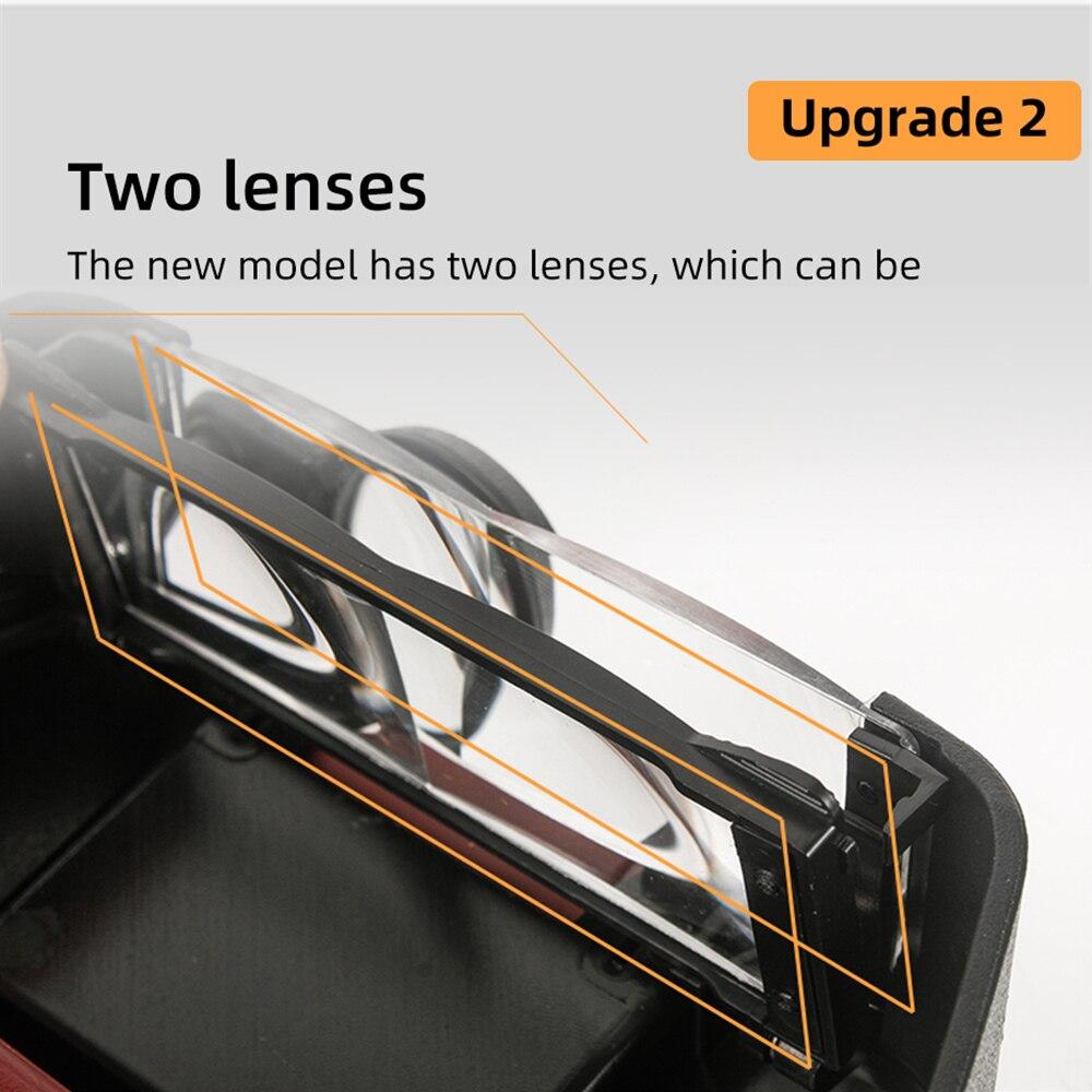 10X 3X LED Head Mounted Magnifier Optivisor Hands-Free Magnifying Glass with Light for Soldering Circuit Repair and CNC Tool