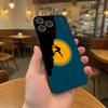 Rock Climbing Wall Phone Case For iPhone 17,16,15,14,13,12,11,Pro,XS,Max,XR,Plus,E,SE4,Mini Black Soft Cover