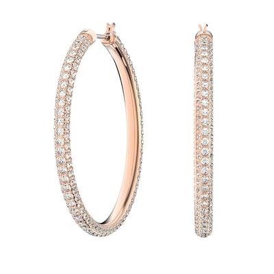 Pendientes Dextera Hoop en tono oro rosa 5383938 para mujer